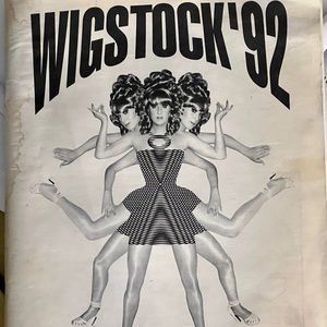 Wigstock 1992 booklet and poster